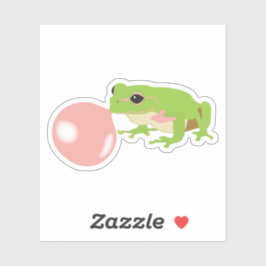 バブルガムカ吹エルの泡 シール