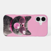 バブルガムキャットケース iPhone 16ケース (裏面横)