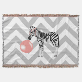 バブルガムゼブラ吹の気泡 スローブランケット