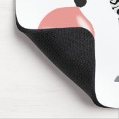 バブルガムゼブラ吹の気泡 マウスパッド (コーナー)