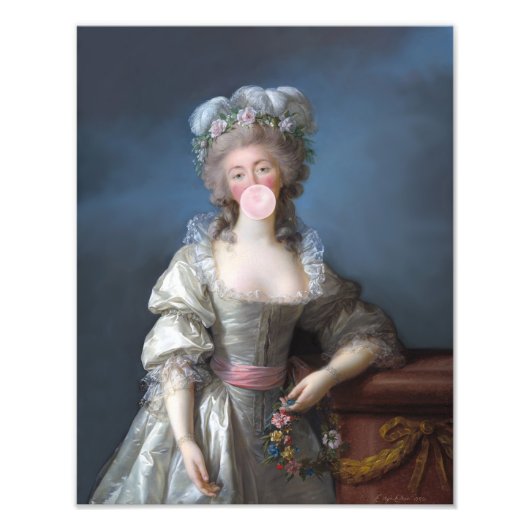 バブルガムディバデュバリー フォトプリント            (正面)