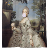 バブルガムディヴァルイーサデパルマ シャワーカーテン (正面)