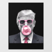 バブルガムトランプ2024トランプの投票 ウィンドウサイン (シート)