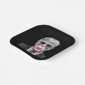 バブルガムトランプ2024トランプの投票 ペーパープレート (傾斜あり)