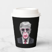 バブルガムトランプ2024トランプの投票 紙コップ (正面)