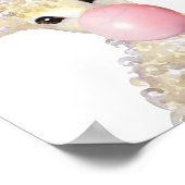 バブルガムナーサリー子羊農場赤ちゃん羊 ポスター (角)