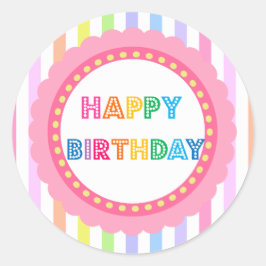 バブルガムパーティーバイベラベラベラスタジオズ ラウンドシール