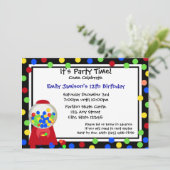 バブルガムパーティー 招待状 (スタンド正面)