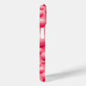 バブルガムピンクの3DバブルiPhoneケースデザイン Case-Mate iPhoneケース (裏面 / 右)