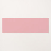 バブルガムピンク二音ヨガストライプのマット ヨガマット (裏面(横))