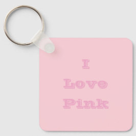 バブルガムピンク プレティー アンド ヤミー ソリッド カラー キーホルダー