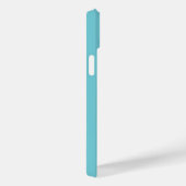 バブルガムブルーパンダモノグラム 名前入り Case-Mate iPhoneケース (裏面 / 右)