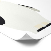 バブルガムペンギン吹の気泡 ポスター (角)