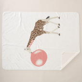 バブルガム吹キリンの泡 シェルパブランケット (正面(横))