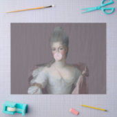 バブルガム吹ディヴァのピンクのバブルガム 薄葉紙 (クラフト)