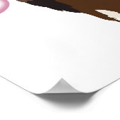 バブルガム吹ハゲワシの気泡 ポスター (角)