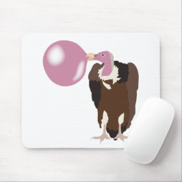 バブルガム吹ハゲワシの気泡 マウスパッド