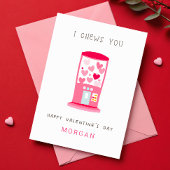 バブルガム教室バレンタインデーを応援 カード