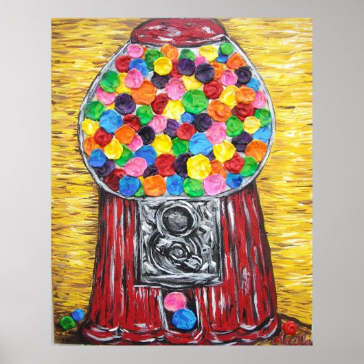 バブルガム機械 ポスター (正面)