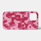 バブルガム迷彩柄 Case-Mate iPhoneケース (裏面 (横))