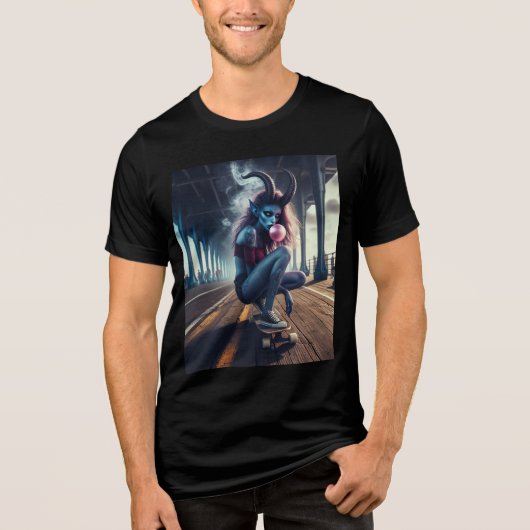 バブルガム・カオス トライブレンドTシャツ (正面)