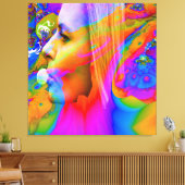 バブルガム キャンバスプリント (インサイチュ (リビング))