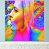 バブルガム キャンバスプリント (インサイチュ (ウッドフロア))