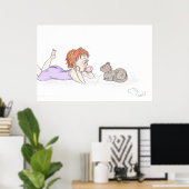 バブルガム – テール&トット ポスター (ホームオフィス)