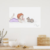 バブルガム – テール&トット ポスター (キッチン)