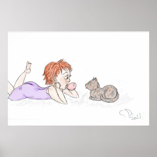 バブルガム – テール&トット ポスター (正面)