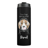 バブルガム・ビーグルで冷やかおもしろいした犬 タンブラー (正面)