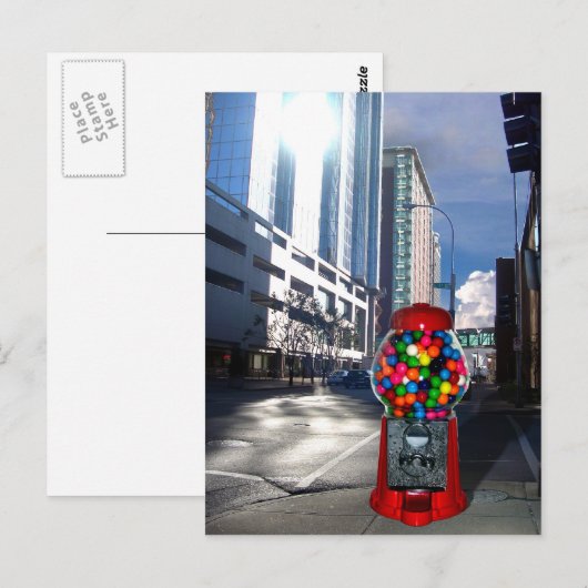 バブルガム ポストカード (正面/裏面)