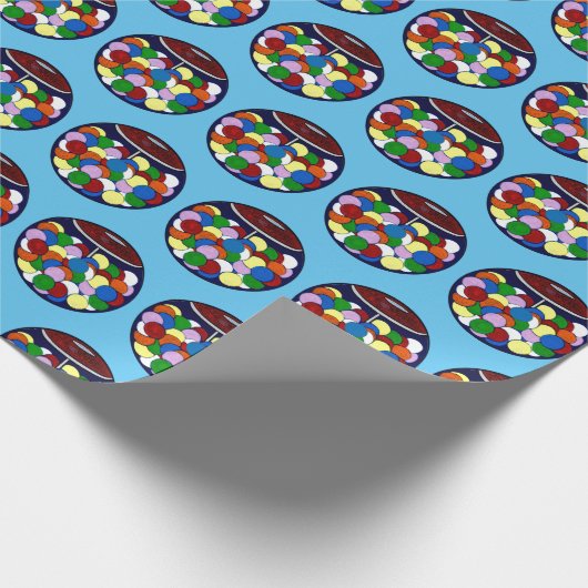 バブルガム、皿のバブルガム ラッピングペーパー (角)