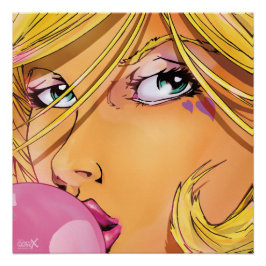 バブルガール – カット ポスター