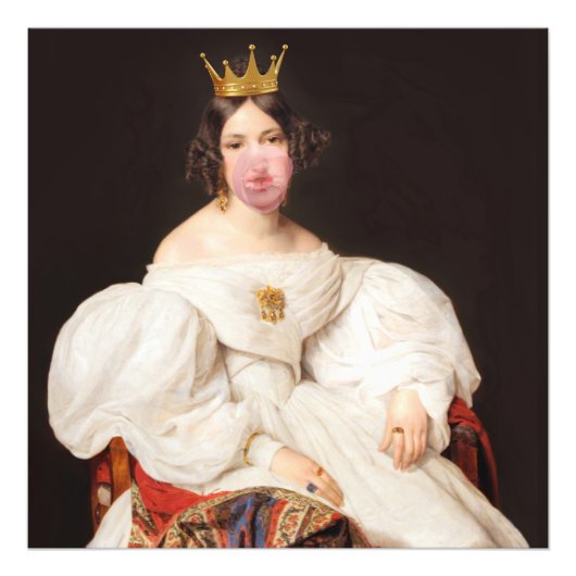 バブルガ王室のムディバ フォトプリント            (正面)