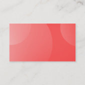 バブルクラウド – 赤の影II 名刺 (裏面)