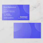 バブルクラウド – Shades Blue II 名刺 (正面/裏面)