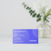 バブルクラウド – Shades Blue II 名刺 (スタンド正面)