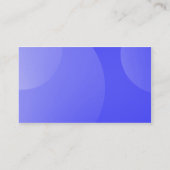 バブルクラウド – Shades Blue II 名刺 (裏面)