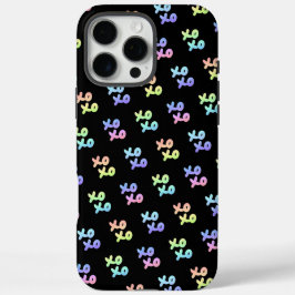 バブルグムガカラフルラスハートバルーンバレンタイン iPhone 16 PRO MAXケース