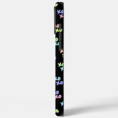 バブルグムガカラフルラスハートバルーンバレンタイン Case-Mate iPhoneケース (裏面 / 左)