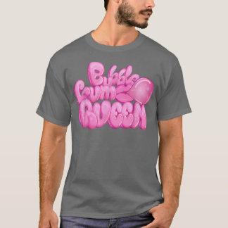 バブルグムクイーンIガム飴スイーツ Tシャツ