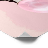 バブルグムピンクガーリーカウズ ポスター (角)