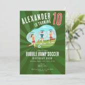 バブルサッカー大相撲の誕生日に跳ね返るゾルブ 招待状 (スタンド正面)