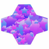 バブルスターパープル サッカーボール (フラット)