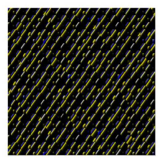 バブルストライプ(&B)... ポスター (正面)