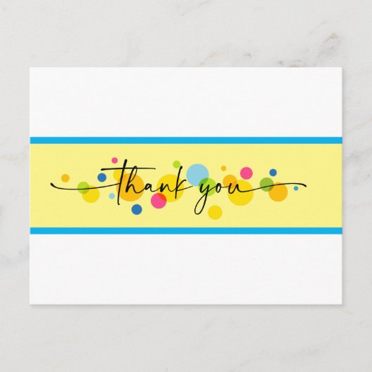 バブルズさん、ありがとう ポストカード (正面)