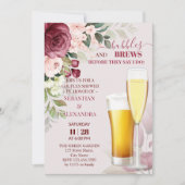 バブルズカップルシャワー招待状 招待状 (正面)