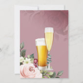 バブルズカップルシャワー招待状 招待状 (裏面)