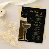 バブルズブルズカップルウェディングシャワー招待状 招待状